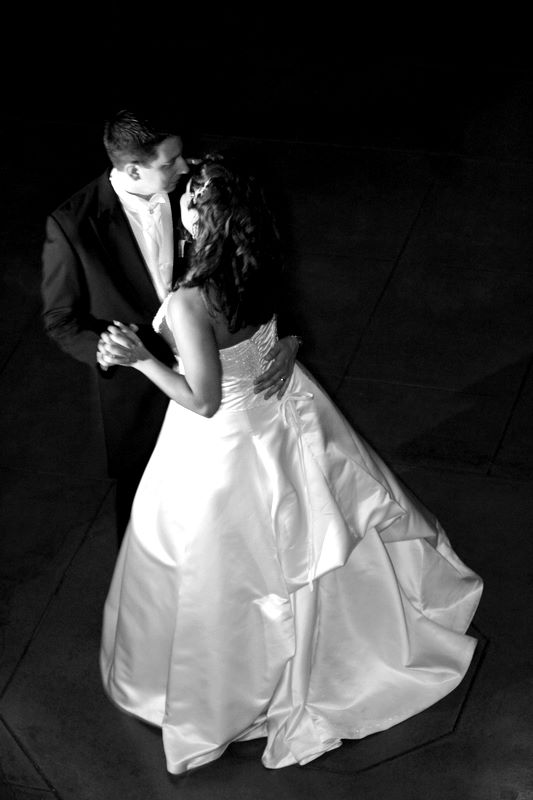 First dance at wedding reception