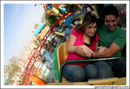 Engagement Photography - Laura and Cesar at Disneyland